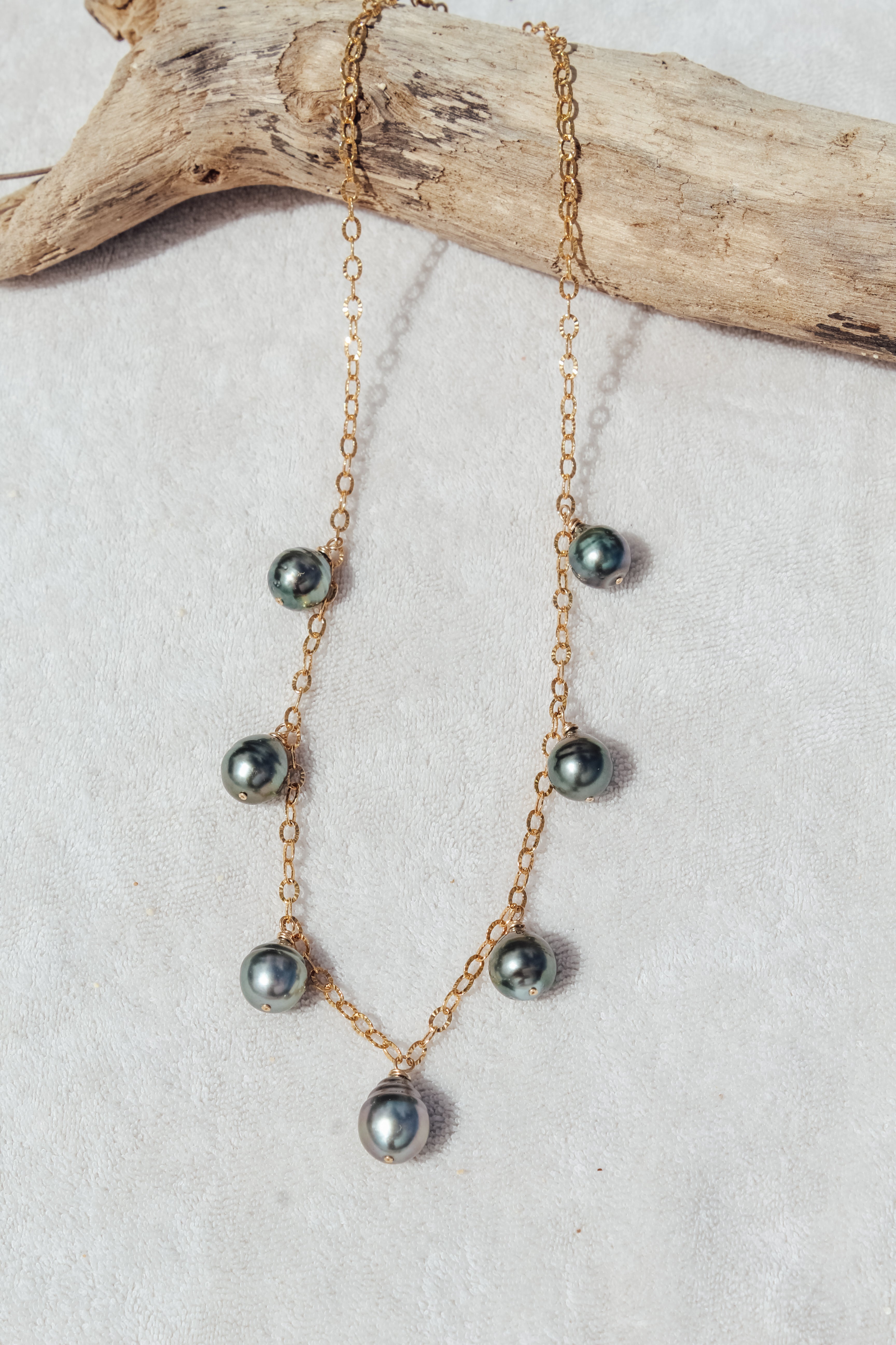 7 Tahitian Charm Necklace