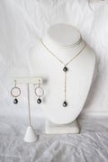 Hoops + Lariat Set