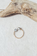 Keshi Cuff Ring SZ 8