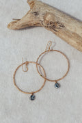 Large Keshi Hoops