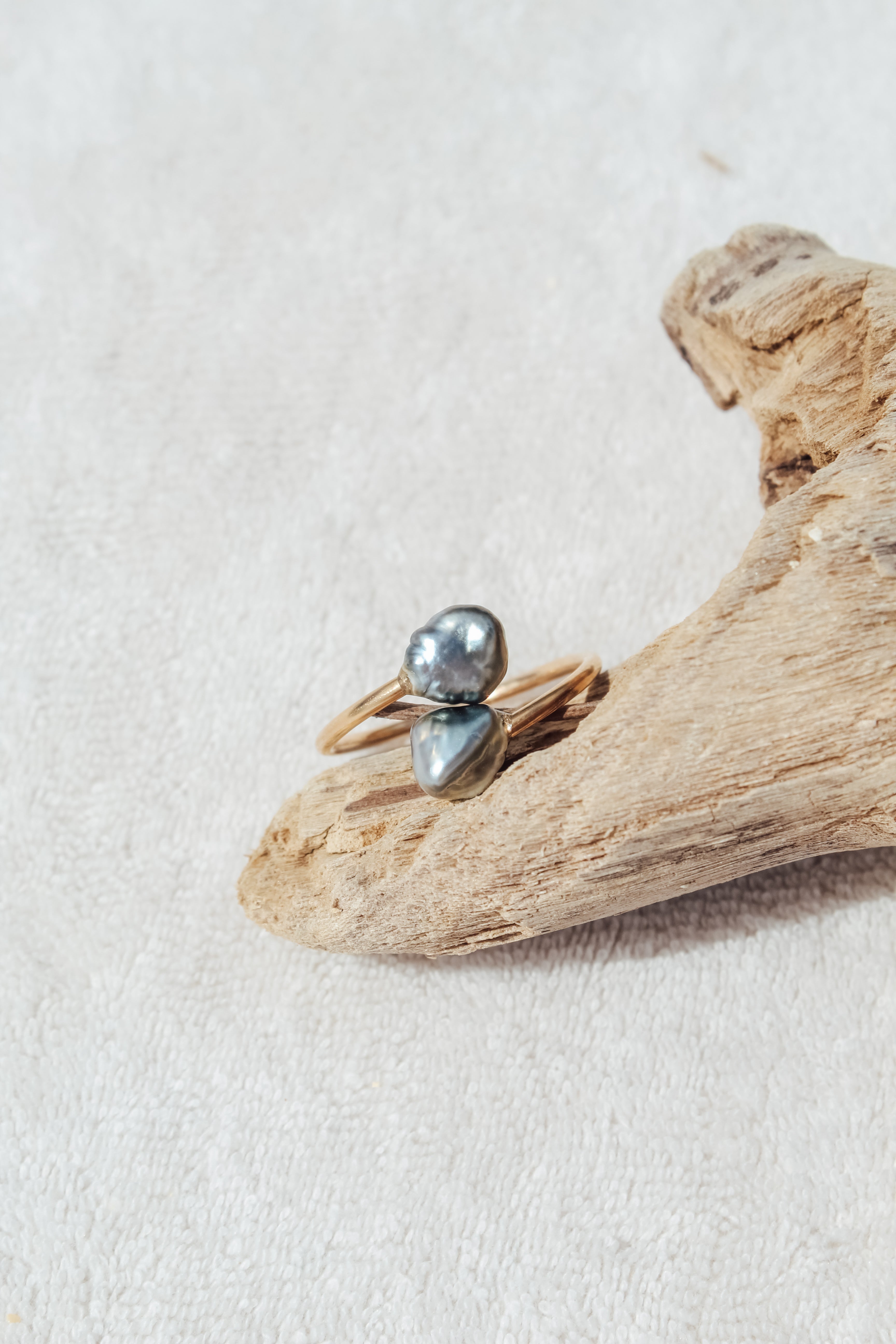 Keshi Bypass Ring 6/7