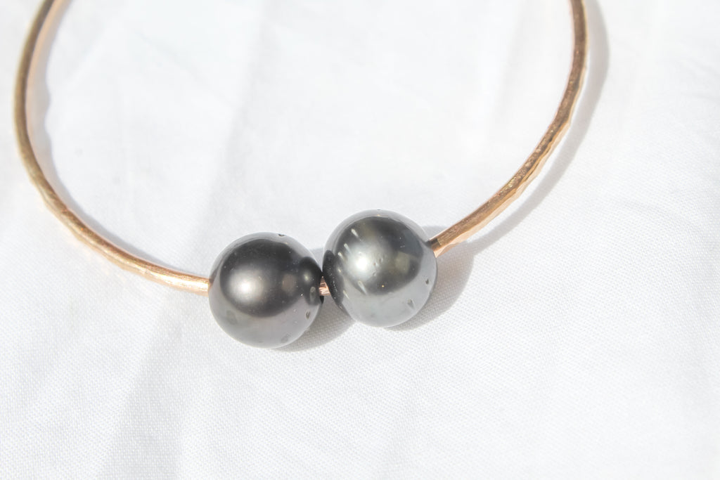 Double Tahitian Bangle SZ 7.5