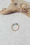 Keshi Cuff Ring SZ 5/6