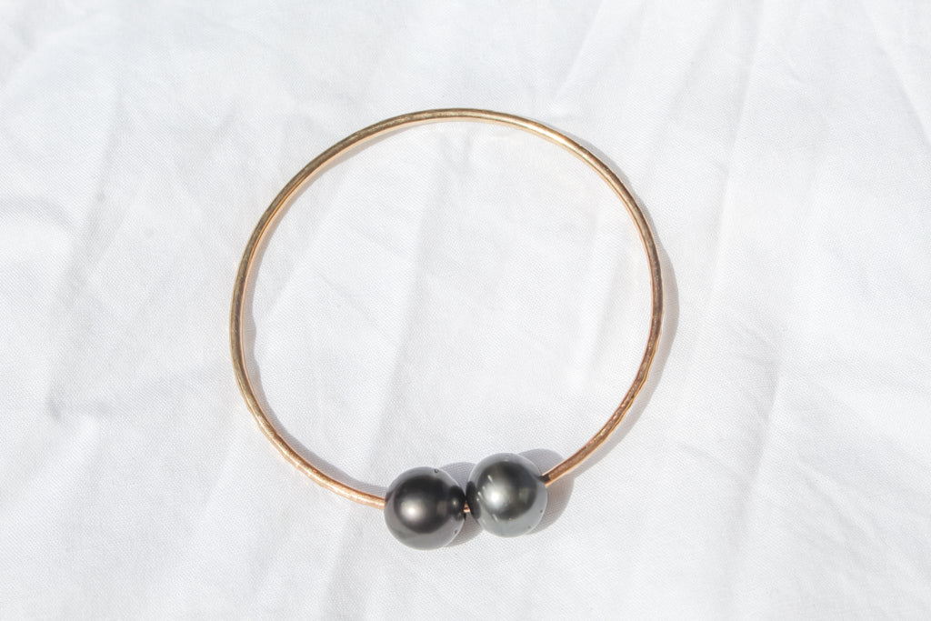 Double Tahitian Bangle SZ 7.5