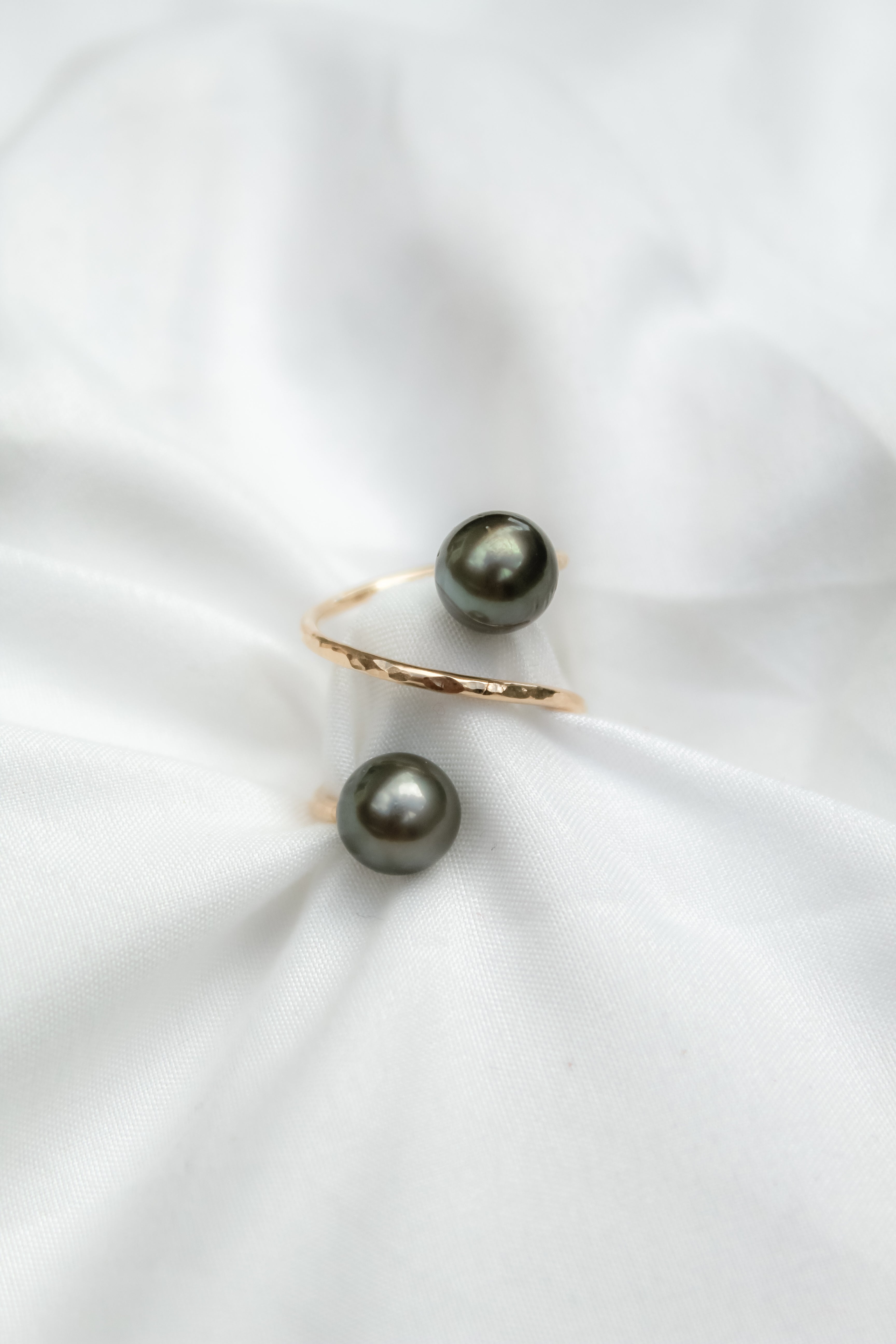 Tahitian Pearl Wrap Ring